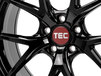 Tec Speedwheels GT-6 EVO Schwarz-Glanz