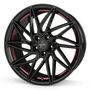 Keskin KT20 black painted red inside