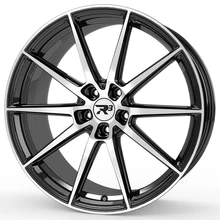 R3 Wheels R3H03 phantom black polished