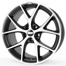BBS SR vulcano grau diamantgedreht