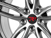 R³ Wheels R3H01 anthracite-polished