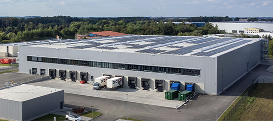 Notre nouveau centre logistique à Grossschirma, Allemagne